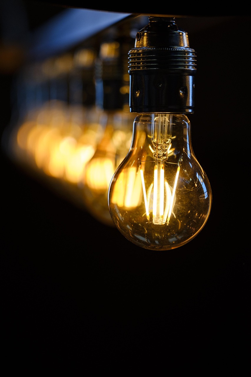 lighting, lightbulb, ideas, background, illuminated, beautiful wallpaper, iphone wallpaper, black wallpaper, black, light